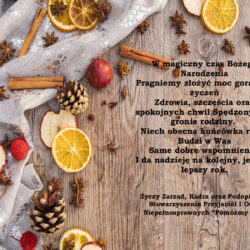 życzenia świąteczne - kartka